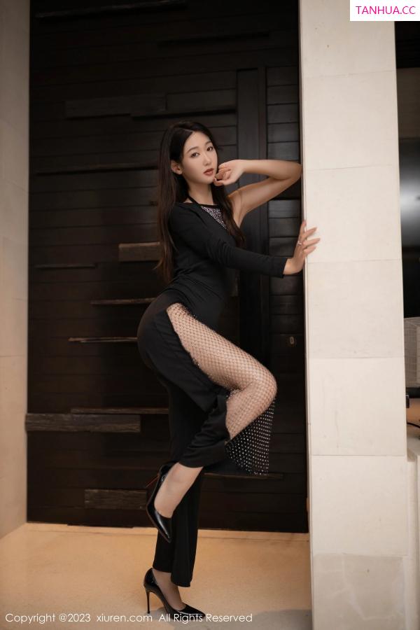 唐安琪  [XiuRen]高清写真图 2023.06.19 No.6944 唐安琪 美腿长裙第2张图片